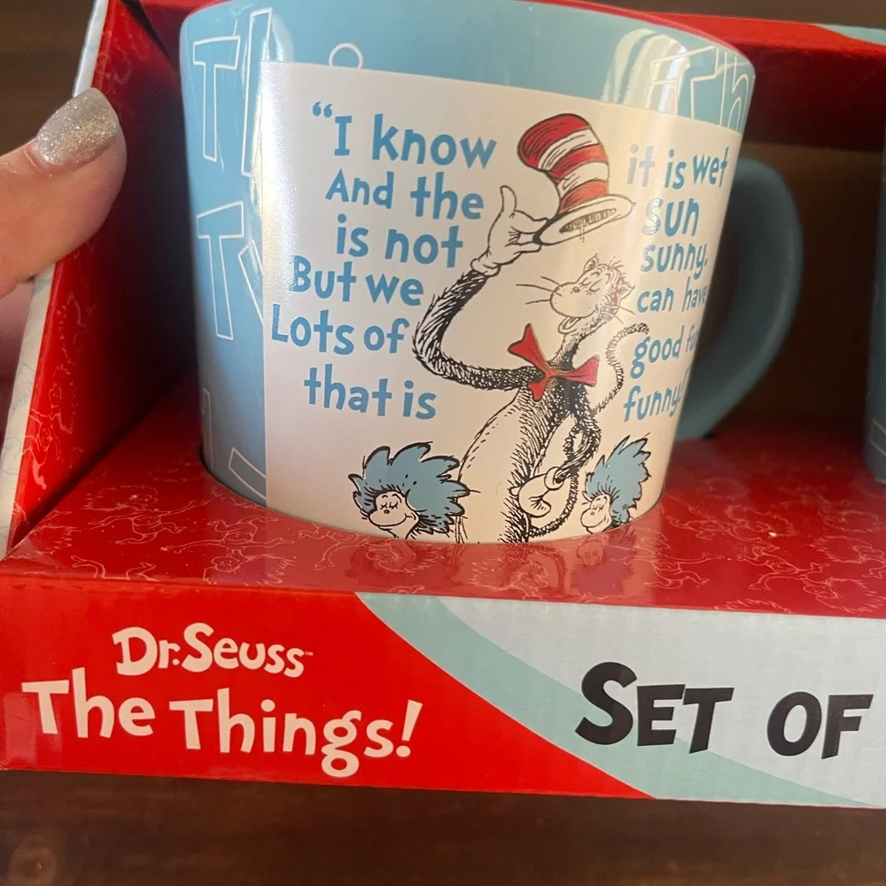 New Dr Seuss Collectors mugs or children’s mugs brand‎ new in box ❤️💙